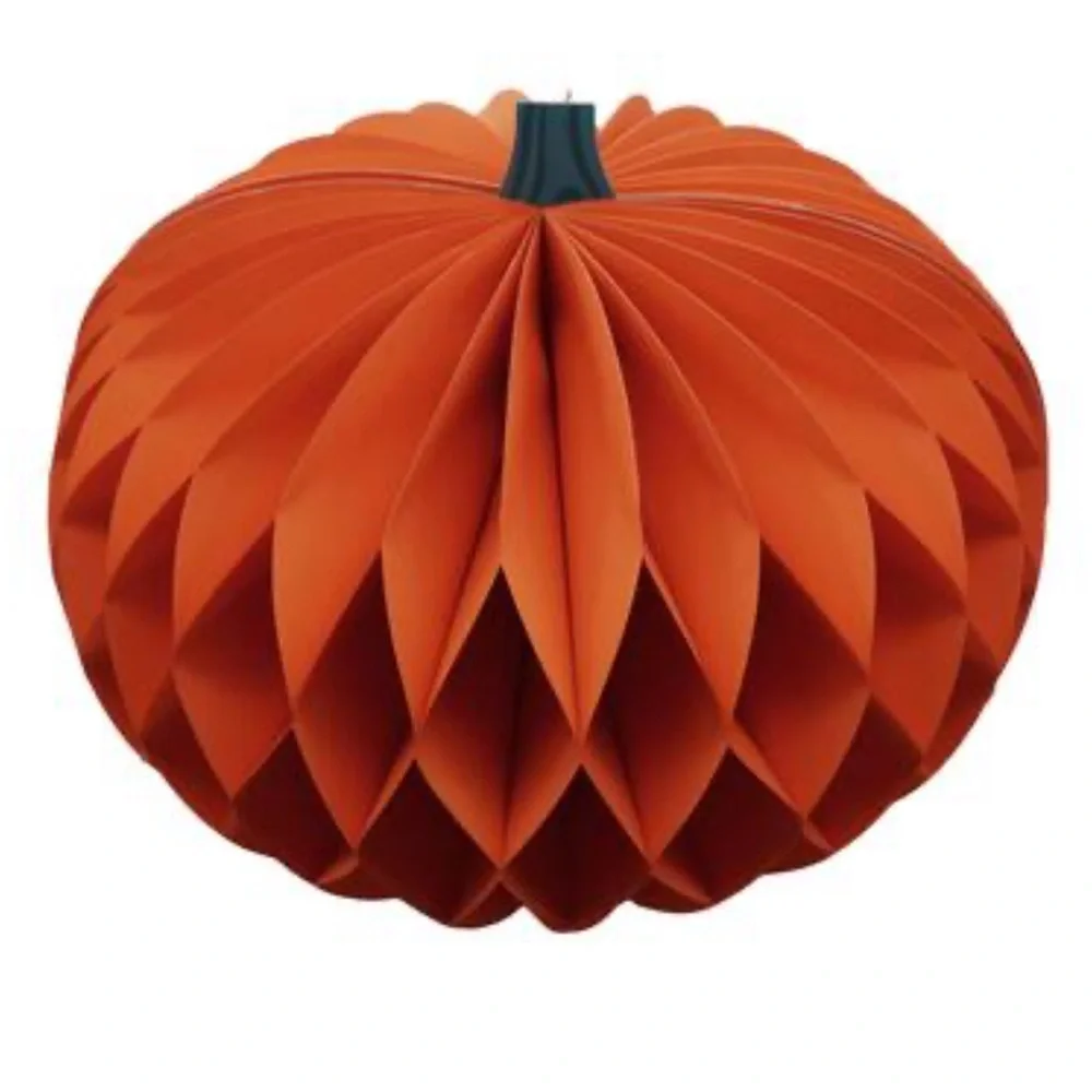 Celebrate It Large HoneyComb Pumpkin Party Decor